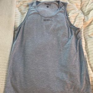 Nobull men’s tank top medium in light blue